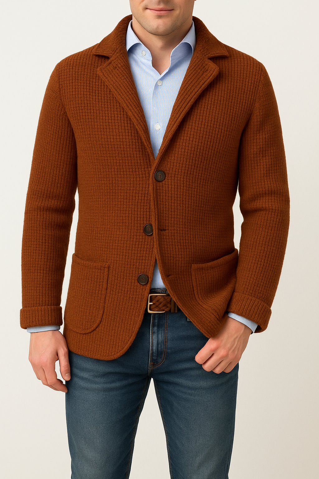 VALERIO - CARDIGAN CASUAL ELEGANTE